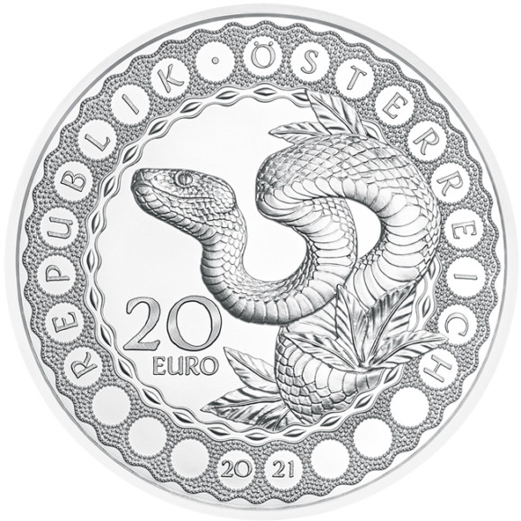 Investiciono srebro, 999, kolekcionarski i numizmatčki poklon, münze österreich: australia – the serpent creator
