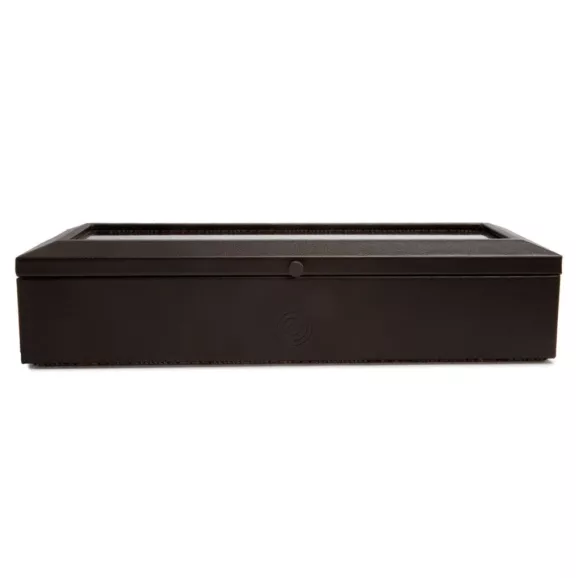 Zlatara as wolf® wm brown kutija za 5 satova 72 wm brown kutija za 5 satova r 800672 1 wolf® wm brown kutija za 5 satova 72 Braon kožna kutija za pet satova sa staklom, wm brown wolf
