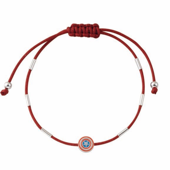 Zlatara as disney® narukvica za decu y5225 zlatara as disney nakit za decu bs00064rnrl. Cs disney® narukvica za decu y5225 Marvel narukvica za decu sa crvenim koncem i štitom kapetana amerike – simbol hrabrosti i časti