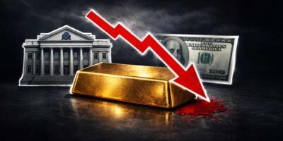 Evropska centralna banka vrši pritisak na cenu zlata, cena u dolarima pada